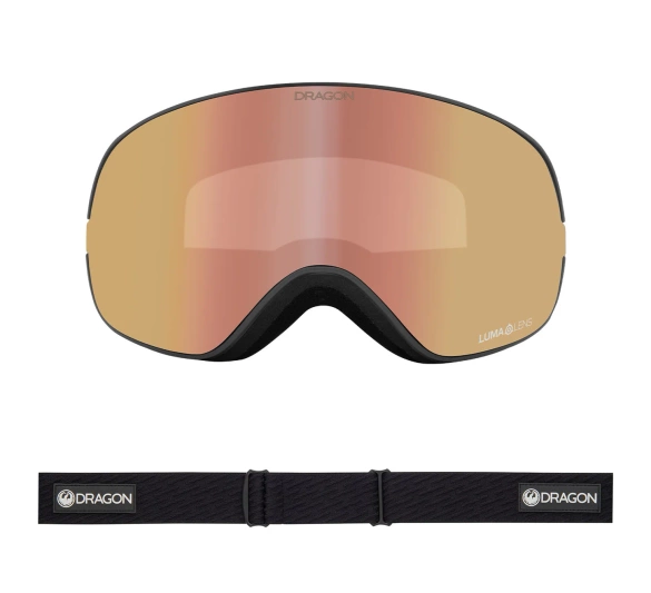 DRAGON X2s Icon Rose Gold Ion + Light Rose snow goggles