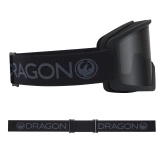 DRAGON DX3 L OTG Blackout Dark Smoke snow goggles
