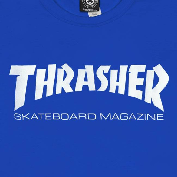 Koszulka THRASHER Skate Mag (royal)