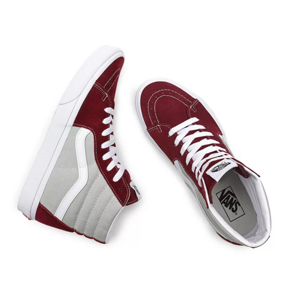 VANS Sk8 Hi (classic sport port royale/mineral grey) shoes
