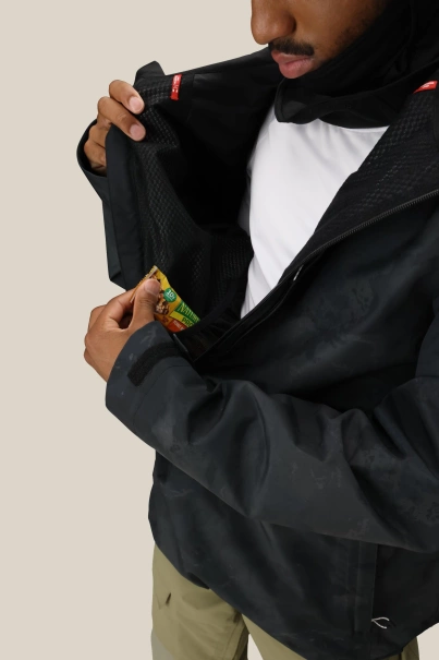 686 GORE-TEX Fragment Shell Anorak (black hemisphere) jacket