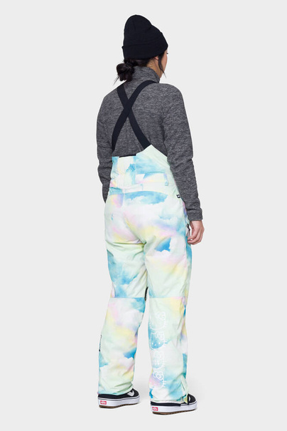686 Harper Bib (hello kitty cloud tie dye) snowboard pants