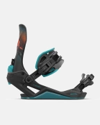 JONES Mercury FASE® (blue art) snowboard bindings