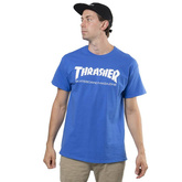 Koszulka THRASHER Skate Mag (royal)