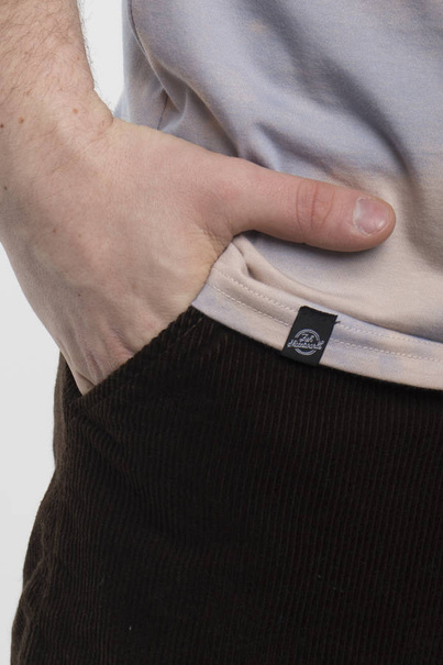 Koszulka FISH Tie Dye Script (blue/coffee)