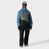 686 Geo Insulated Jacket (stellar blue colorblock)