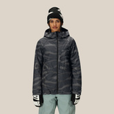 Kurtka snowboardowa 686 Athena Insulated (black vapors)