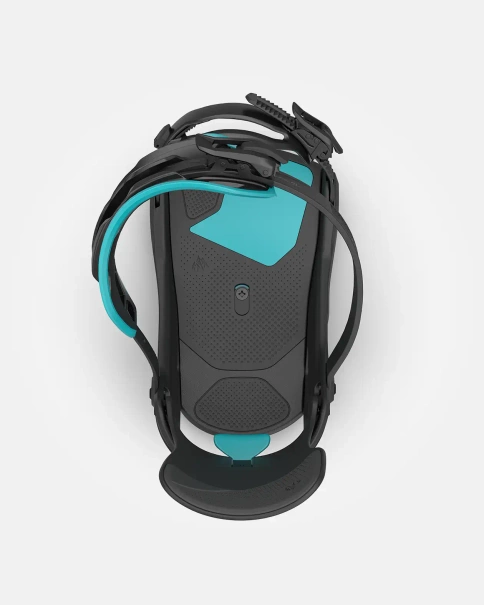 JONES Mercury FASE® (blue art) snowboard bindings