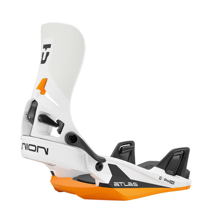 Wiązania UNION Atlas Step On® (white/orange)