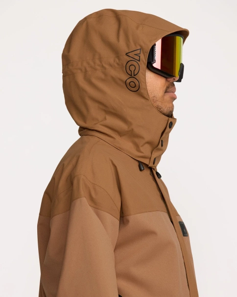 VOLCOM Kleveland (terra brown) 2026 snowboard jacket