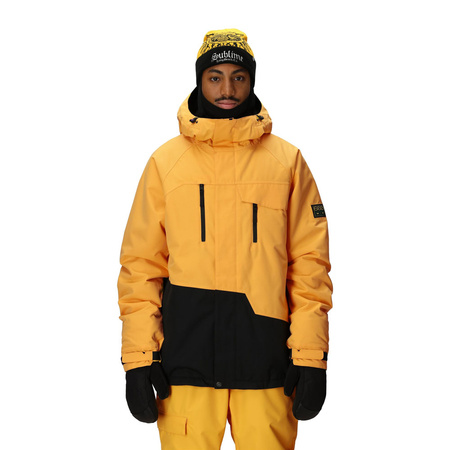 Kurtka snowboardowa 686 Geo Insulated (yellow gold colorblock)