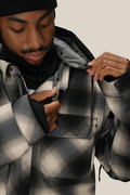 Kurtka Snowboardowa 686 Woodland Insulated (limestone plaid) 