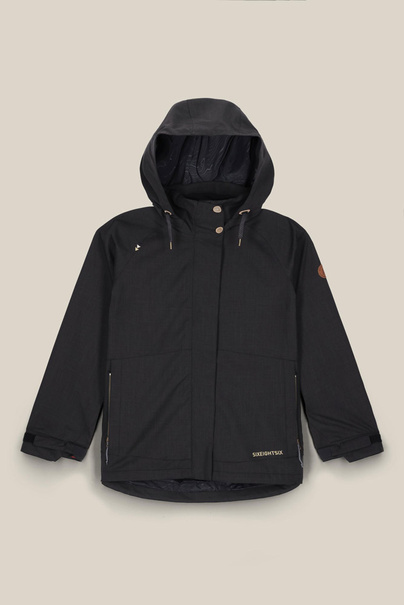 Kurtka snowboardowa 686 SMARTY® 3-in-1 Spellbound (black herringbone)