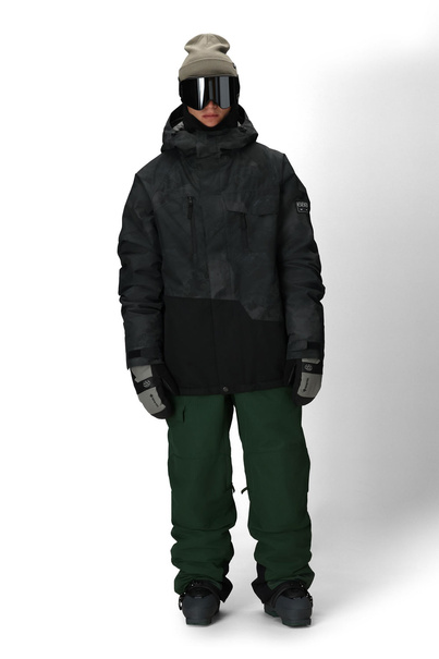 Kurtka snowboardowa 686 Geo Insulated (black hemisphere)