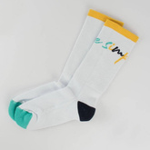 Skarpetki FISH SKATEBOARDS Simply Life (white)