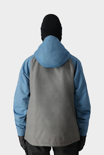 686 Geo Insulated Jacket (stellar blue colorblock)