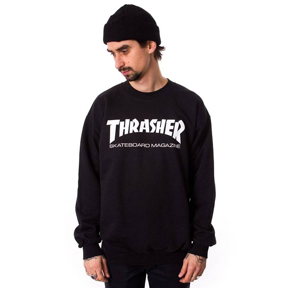 Bluza THRASHER Skate Mag (black)