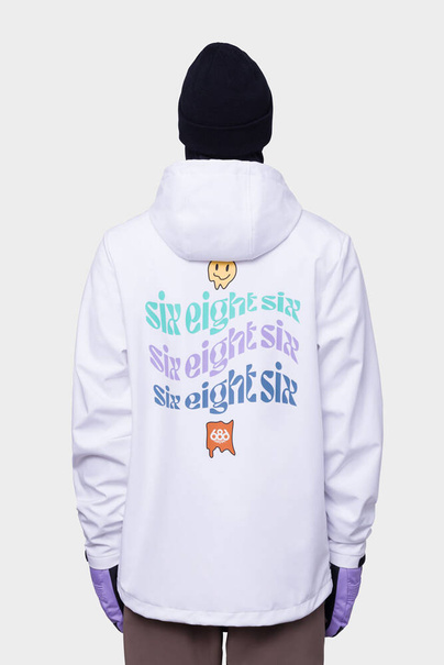 Bluza aktywna 686 Wateproof Zip Hoody (white)