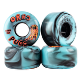 Kółka WELCOME ORBS Pugs Swirl 85A 54mm (black/blue)