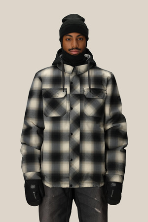 Kurtka Snowboardowa 686 Woodland Insulated (limestone plaid)