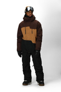 686 Geo Insulated Jacket (coffee colorblock) 2026