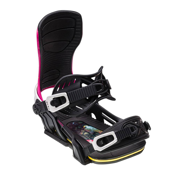 BENT METAL Transfer (black/pink) snowboard bindings