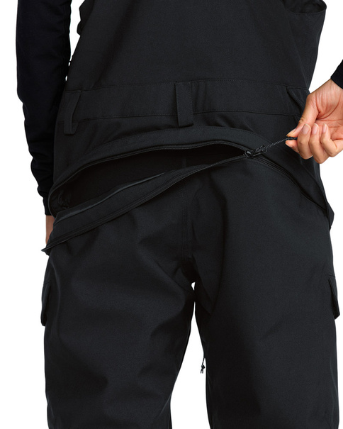 VOLCOM Creston 3D Stretch Bib Overall (black) snowboard pants