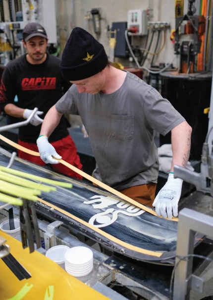 Snowboard CAPITA The Matriarch 158 hand-signed by Torstein