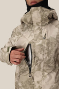 686 GORE-TEX Core Shell (limestone hemisphere print) snowboard jacket