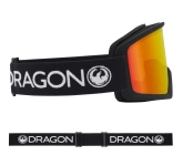 DRAGON DX3 L OTG Black Red Ion snow goggles