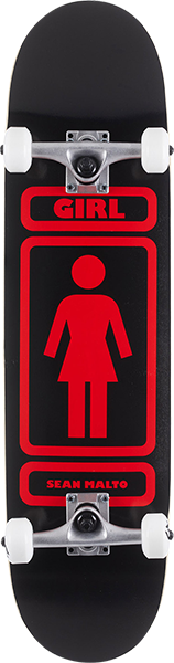 Deskorolka GIRL Malto 93 Til (black/red)