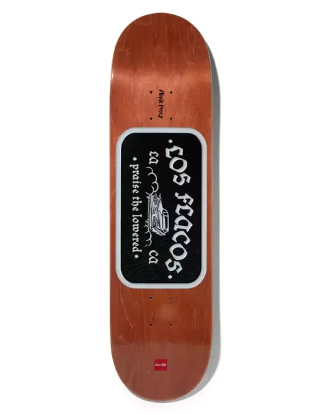 Chocolate Perez Car Club 8.5 skateboard deck