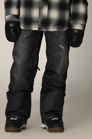 Spodnie snowboardowe 686 Deconstructed™ (black denim)