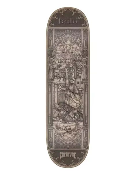 Creature Baekkel Skirmish 8.6in X 32.11in Skateboard Deck