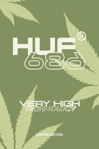 686 x HUF Premium Heavyweight Crew Sweatshirt