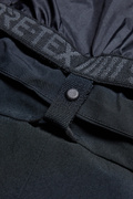 686 Black Magic Bib (black geo jacquard) snowboard pants