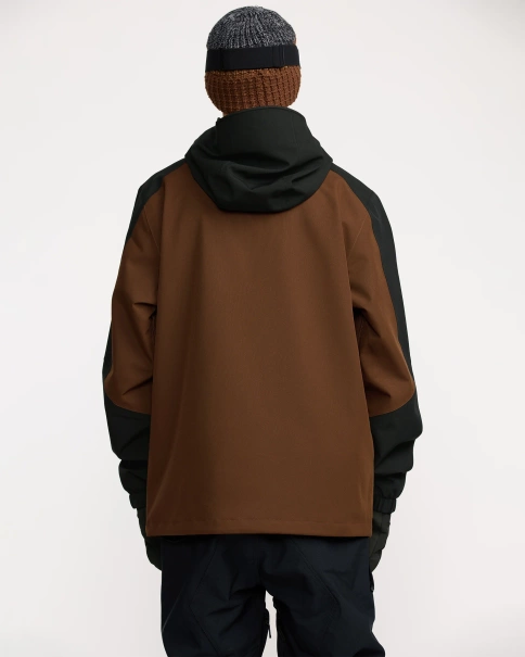 Kurtka snowboardowa VOLCOM Brighton Full Zip (brown) 2026