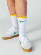 Skarpetki FISH SKATEBOARDS Simply Life (white)