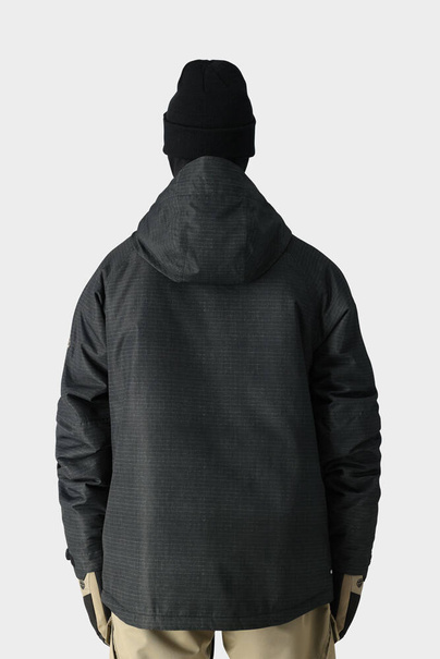 686 Geo Insulated Jacket (black ripstop colorblock)