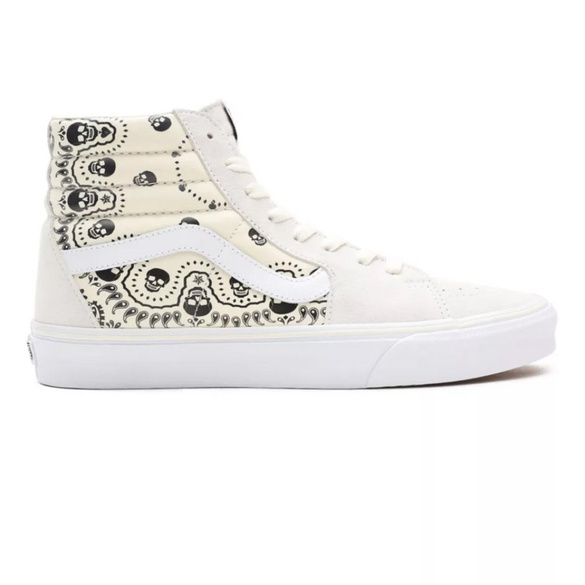 Buty VANS Sk8 Hi (bandana classic white/black)