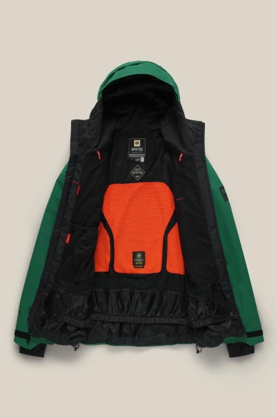 686 GORE-TEX GT (emerald green) jacket