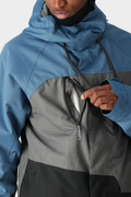 686 Geo Insulated Jacket (stellar blue colorblock)