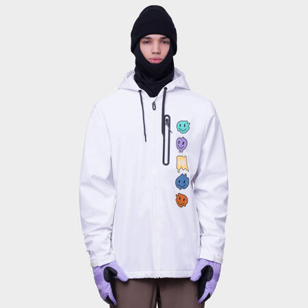 Bluza aktywna 686 Wateproof Zip Hoody (white)