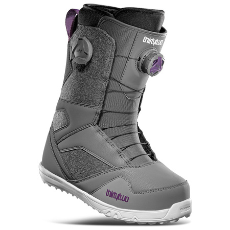 Buty snowboardowe THIRTYTWO STW Double BOA WMN (grey/purple)