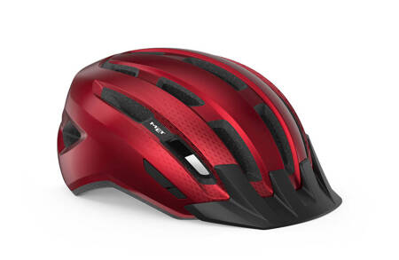 Kask rowerowy MET DOWNTOWN (red)