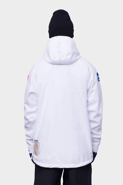 Bluza aktywna 686 Wateproof Hoody (nasa white)