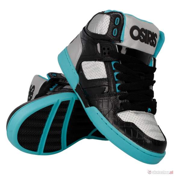 Buty OSIRIS K NYC 83 (black/gun/sea)