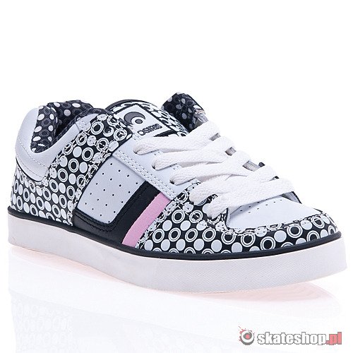 Buty OSIRIS Libra WMN (white/dots/black) biało-czarne