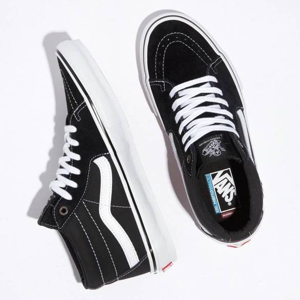 Buty VANS Skate Grosso Mid (black/white)