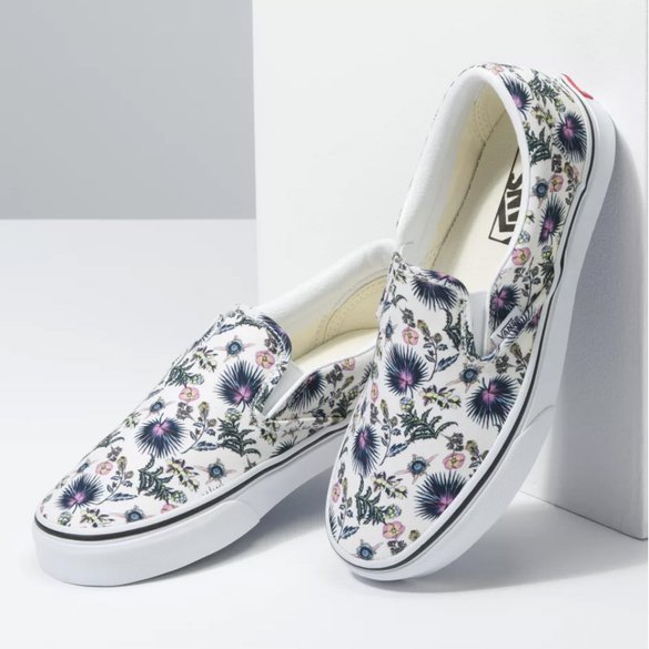 Buty VANS Slip On (paradise floral true white/true white)